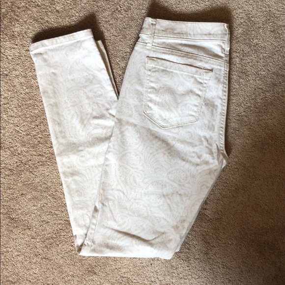 LOFT Denim - Ann Taylor Loft Modern Skinny Jeans - Paisley